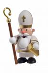 Räuchermann Heiliger Sankt Nikolaus, 10 cm 