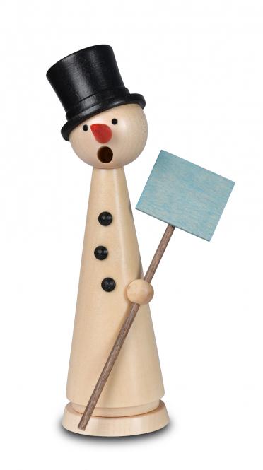 Schneemann Herbert natur, 15 cm 