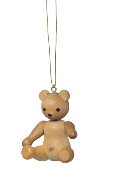 Baumbehang "Teddy sitzend", 6 cm 